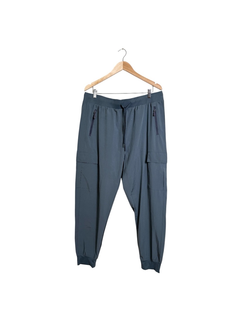 Libian Women’s Cargo Joggers - Slate Gray Blue